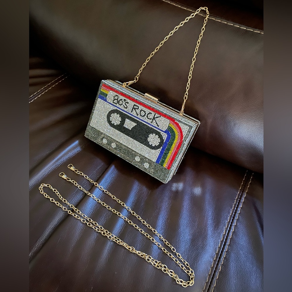 80’s Rock Cassette Tape Shoulder/Hand Bag